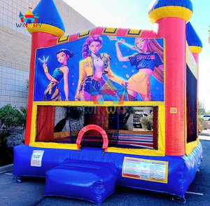 Castillo Inflable con Temática de K-Pop, de Grado Comercial, para Fiestas y Eventos Infantiles - Product Image 2