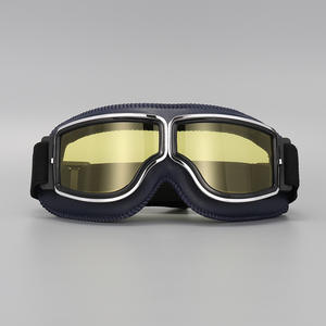 Gafas de Motocicleta Estilo Vintage Premium para Cascos Harley con Diseño a Prueba de Viento y Protección UV400 - Product Image 4