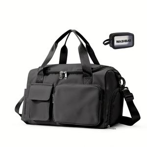 Sports Duffle <b>Bag</b> Gym <b>Bag</b> Foldable Travel <b>Duffel</b> <b>Bags</b> with Shoes Compartment - Product Image 1