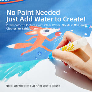Tapis à dessin à l'eau <span class=keywords><strong>magique</strong></span> Mideer Journée sportive Grand tapis à dessin à l'eau réutilisable pour les tout-petits La couleur apparaît avec l'eau - Product Image 4