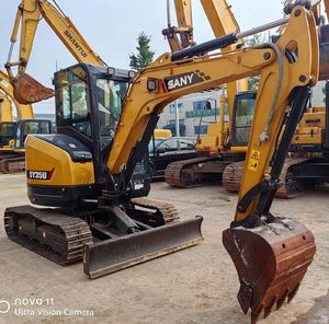Mini-excavatrices hydrauliques d'occasion Sany 3,5 tonnes Sy35U de haute qualité et performantes - Product Image 1
