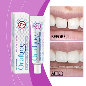 Thermoplastic <strong>Denture</strong>-Holding <strong>Adhesive</strong> with Glycerol Cellulose Silica Improves Comfort - Product Image 1