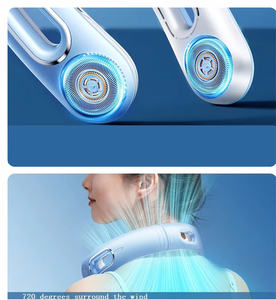 2025ไร้ใบสวมใส่ได้แบบคล้องคอทำความเย็นหนึ่<span class=keywords><strong>ง</strong></span>วินาทีพัดลมปรับอา<span class=keywords><strong>ก</strong></span>าศแบบชาร์จไฟได้พ<span class=keywords><strong>ก</strong></span>พาได้ฟรี<span class=keywords><strong>สอง</strong></span>มือ - Product Image 4