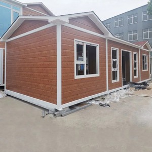 Maison démontable de 20 pieds, mini-maison préfabriquée, maison de camping modulaire de luxe en conteneur de 40 pieds - Product Image 1