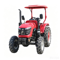 Tracteur agricole 4 roues motrices 60 CV, modèle Chine, en promotion, pour jardin et ferme