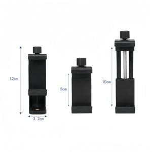 Soporte Universal Giratorio 360° para Teléfono con Rosca Doble de 1/4 y Bloqueo de Tornillo, Abrazadera para Smartphone, Personalización de Fábrica con MOQ Bajo - Product Image 4