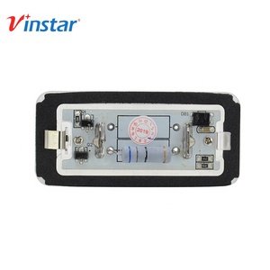 Vinstar Super Bright Cool White 6500k 3W 18 # SMD 3W LED Lampe de plaque d'immatriculation de voiture pour <span class=keywords><strong>Fiat</strong></span> Abarth <span class=keywords><strong>500</strong></span> 2007- - Product Image 5