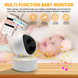 <span class=keywords><strong>Babyphone</strong></span> portable intelligent Audio bidirectionnel Vision nocturne sans fil Moniteur vidéo pour bébé avec caméra pour la maison - Product Image 5