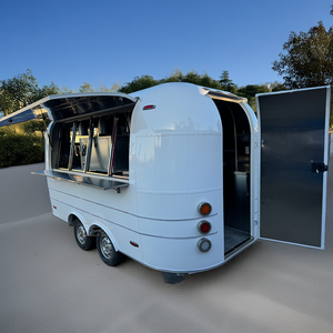 Cocinas Móviles Modernas, Remolque de Caravana, Camión de Comida para Catering, Restaurante Totalmente Equipado, Carrito de Helados Vintage - Product Image 1