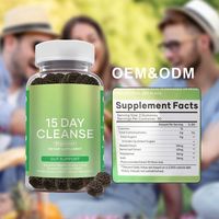 HDK OEM ODM Gummies Détox Nettoyantes en 15 Jours pour le Soutien Intestinal, Complément de Détoxification, Santé Digestive, Marque Privée, Usine de Gummies Personnalisés