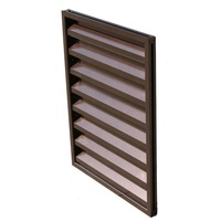 Volets multifonctionnels, cadre extérieur en profilé aluminium, persiennes en aluminium, volet roulant en alliage d'aluminium, fenêtre horizontale, 5 ans