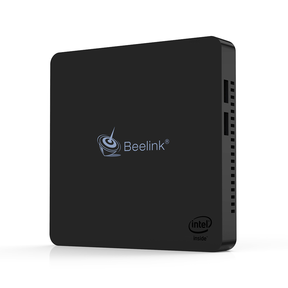 Beelink мини-ПК Gemini T34-M Intel Apollo Lake N3450 4 Гб 64 Гб двойной дисплей с вентилятором умный мини-компьютер