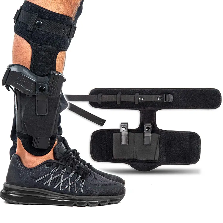 Einstellbares Universal-Neopren-Knöchel holster mit verdecktem Trage bein