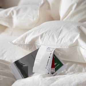 Meilleure vente <span class=keywords><strong>couette</strong></span> en <span class=keywords><strong>duvet</strong></span> <span class=keywords><strong>d</strong></span>'<span class=keywords><strong>oie</strong></span> <span class=keywords><strong>blanche</strong></span> douce et chaude ensemble de literie 100% coton Ultra-doux pour la peau Respirant confortable à la maison - Product Image 4