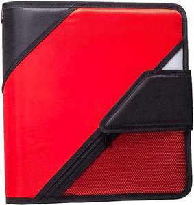 Free Sample BSCI Multiple Pockets and Large Capacity Universal Zipper Binder Holds up to <b>14</b> <b>Inch</b> Laptop/<b>Tablet</b> Zipper Binder - Product Image 1