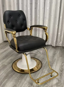 Modern <b>Barber</b> Shop Beauty Salon Black Green Pink Hydraulic <b>Barber</b> Styling <b>Chairs</b> - Product Image 4