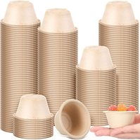 Assiettes à dîner rondes de 9 pouces, écologiques, jetables et biodégradables