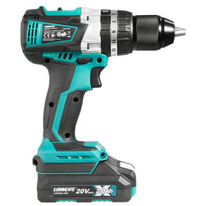 LCD777-9SC d'outil électrique Liangye Variable 2 vitesses (0-500 & 0-2,000 RPM) Perceuse à percussion robuste <span class=keywords><strong>sans</strong></span> brosse 20V - Product Image 2