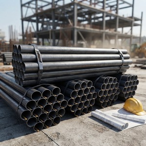<span class=keywords><strong>Tube</strong></span> en acier au carbone noir soudé Q235 SCH40 SCH80 <span class=keywords><strong>4</strong></span> <span class=keywords><strong>6</strong></span> 12 pouces pour utilisation dans les pipelines de construction - Product Image 1