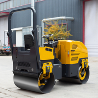 Chine Petit compacteur à rouleaux de 3 tonnes 2 tonnes Tout nouveau rouleau compresseur de construction vibrant