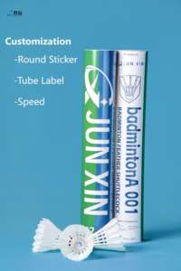 OEM/ODM JUNXIN A016 Hoge Prestatie Cigu Eendenveren Badminton Shuttlecocks voor Professionele Training - Product Image 6