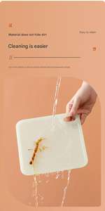 Antibacterial Food Grade PP Double-Sided Use Cutting <b>Board</b> Three <b>Boards</b> Three Uses Prevent Odor <b>Transfer</b> - Product Image 3