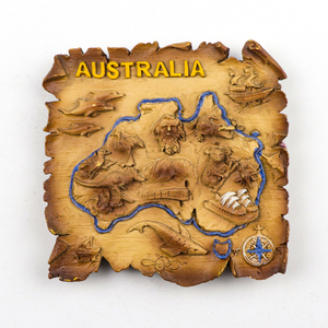 Venta al por mayor diseño personalizado <span class=keywords><strong>Australia</strong></span> países recuerdo Koalas 3D resina polivinílica imán de nevera para Decoración - Product Image 2