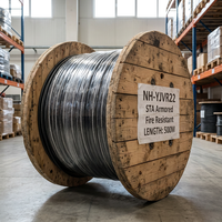 Cu/XLPE/PVC/SWA Feuerfestes Flexibles Armiertes Kabel 0,6/1kV Kupferleiter für Industrielle Infrastruktur