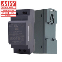 Fuente de alimentación MeanWell 30W 12V 2.5A DC Din Rail Fuente de alimentación