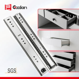 Goodcen 53mm Lot de 2 tiroirs d'organisation de panier d'armoire coulissant <span class=keywords><strong>sous</strong></span> les charnières de bureau - Product Image 5