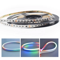 Tira de Luces LED RGBIC Programable de 24V, WS2815 Direccionable, Cinta SMD 2835, Conectividad USB, Modo de Interruptor WiFi