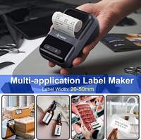 Impresora de Etiquetas Térmicas JR220B, Calibración Automática Reflectante, Acabado Mate Premium, Impresora de Códigos de Barras Bluetooth para Comercio Minorista