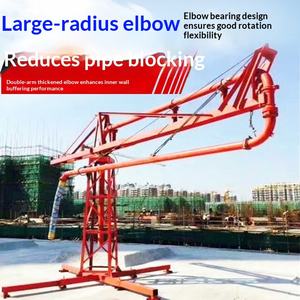 Machine à tissu automatique compacte pour la construction, pour la pose de film aluminium sur tours de 12 m et 18 m et pour le montage de cadres cylindriques en béton - Product Image 1