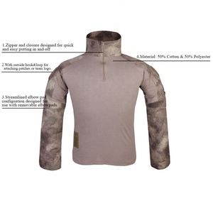 ชุดต่อสู้ Gen2 BDU ลายพราง ชุดยุทธวิธี เสื้อ กางเกง พร้อมแผ่นรองข้อศอกและเข่า ชุดล่าสัตว์ Atacs - Product Image 4