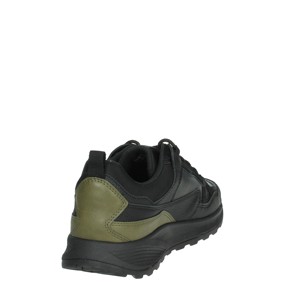 Scarpe da uomo nere U369EZC 0MEBU basse alte da passeggio sportive con fodera in rete morbida e alla moda - Product Image 3