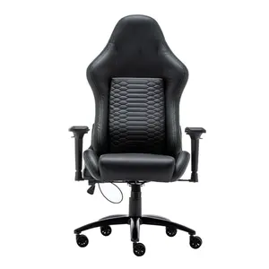 Bjflamingo – chaise pivotante de jeu, chaise inclinable de bureau et de maison