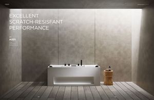 Baignoire spa de luxe pour adultes Baignoires de massage en pierre artificielle blanche autoportantes avec jacuzzier - Product Image 4