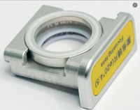 Groupe de lentilles de focalisation et d'assemblage de lentilles de protection pour têtes de pistolets de soudage laser à fibre, compatible avec les composants de tubes laser CO2