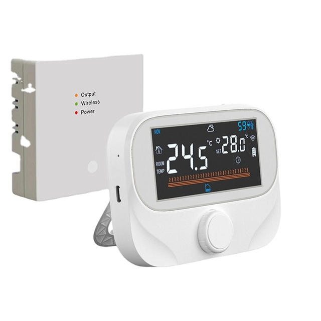 Tuya Thermostat Smart Wifi Electric Floor Heating Temperature Controller Water Gas Boiler Digital Programmable 433RF Thermostat
