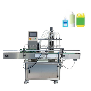 Machine de remplissage de liquides fiable à pompe magnétique 4 têtes, 50 ml-1 L, précision ±1 %, garantie 1 an pour usage alimentaire, chimique et commercial - Product Image 3