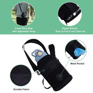 Bouteille d'eau portable pour animaux de compagnie en acier inoxydable, garde au froid pendant 24 heures, avec bol amovible pour l'extérieur - Product Image 6