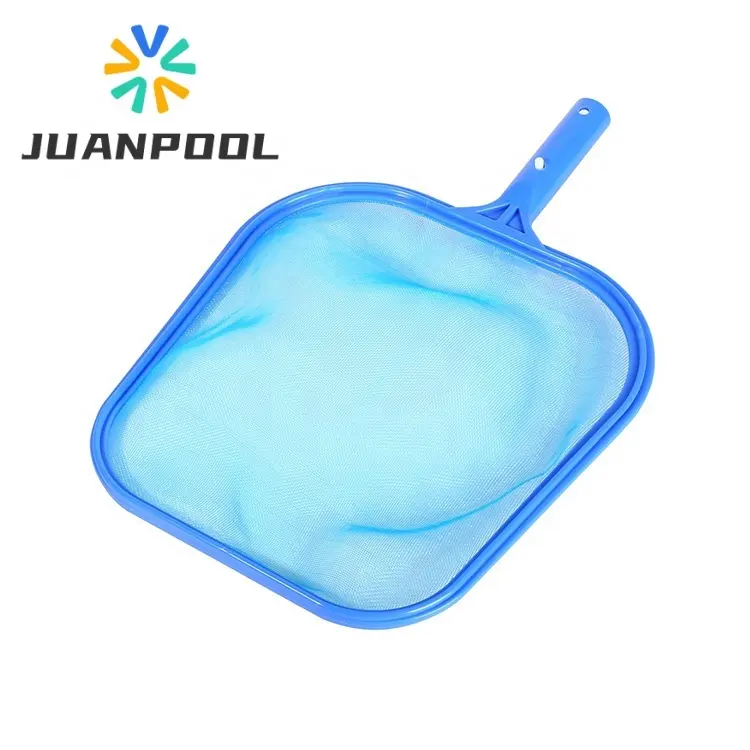 Skimmer piscina plástico red Azul Piscina Herramientas de limpieza niños Piscina estándar hoja Skimmers hoja rastrillo cabeza para Piscina