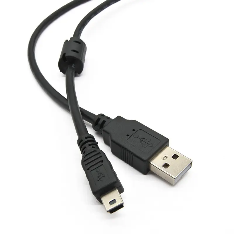 data cable pins 100 Cm Length Usb 2.0 A Male To Mini 5 Pin B Data Charging Cable Cord Adapter Usb Extension Cable