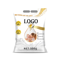 Lessive en poudre pour le linge, emballage plastique