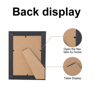 Bán buôn gia đình tường trang trí nội thất bằng gỗ hình ảnh khung ảnh trong màu đen và trắng Kích thước A3 A4 5 ''<span class=keywords><strong>4x6</strong></span> 5x7 8x10 11x14 16x20 - Product Image 5