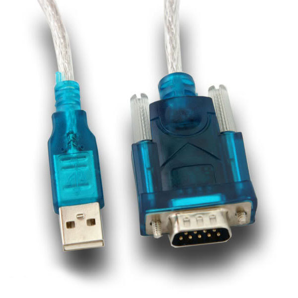 RS232 9pin USB Cable With Locking