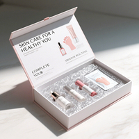 Emballage personnalisé pour produits de soin de la peau, impression sur papier personnalisée, boîte rigide en carton avec fermeture magnétique, cadeau