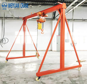 Mini grue à portique électrique <span class=keywords><strong>portable</strong></span> Entrepôt une grue à portique mobile <span class=keywords><strong>portable</strong></span> Usine chinoise 1 2 3 5 tonnes - Product Image 3