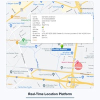Alerte médicale Bâton de marche intelligent Appel bidirectionnel GPS Tracker pour personnes âgées Canne Détection des chutes SOS