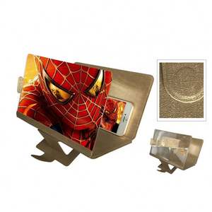 Loupe <span class=keywords><strong>d</strong></span>'<span class=keywords><strong>écran</strong></span> de <span class=keywords><strong>tablette</strong></span> de film de TV de téléphone Portable, loupe <span class=keywords><strong>d</strong></span>'agrandissement 3D loupe PU - Product Image 3